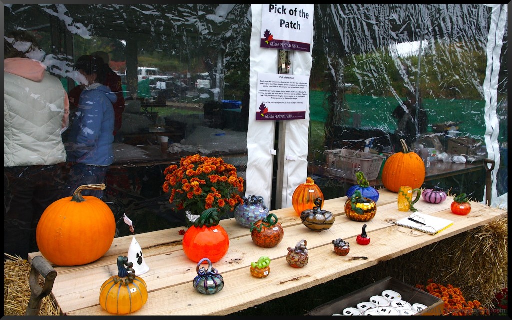 glass pumpkin