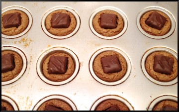 Peanut Butter Candy Cup Cookies