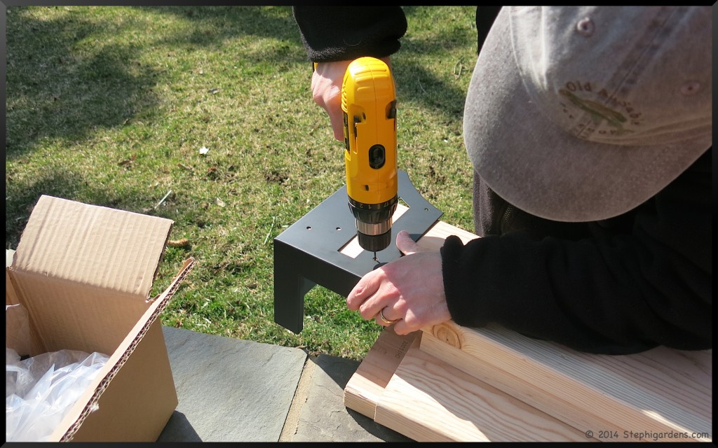 Raised vegetable bed