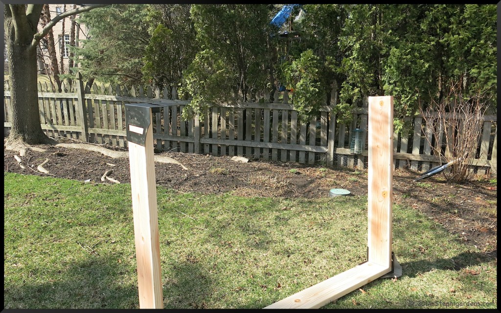 Raised vegetable bed