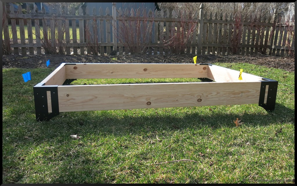 Raised vegetable bed