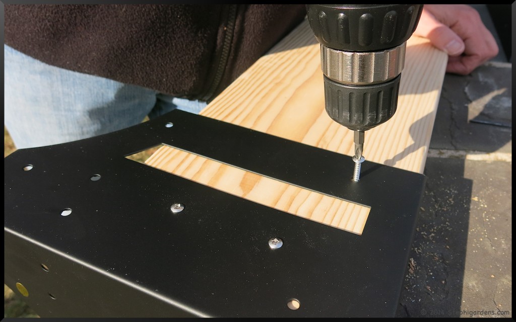 raised vegetable garden