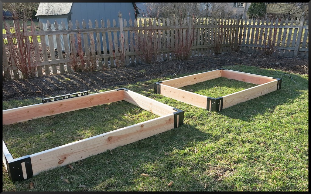 Raised vegetable bed