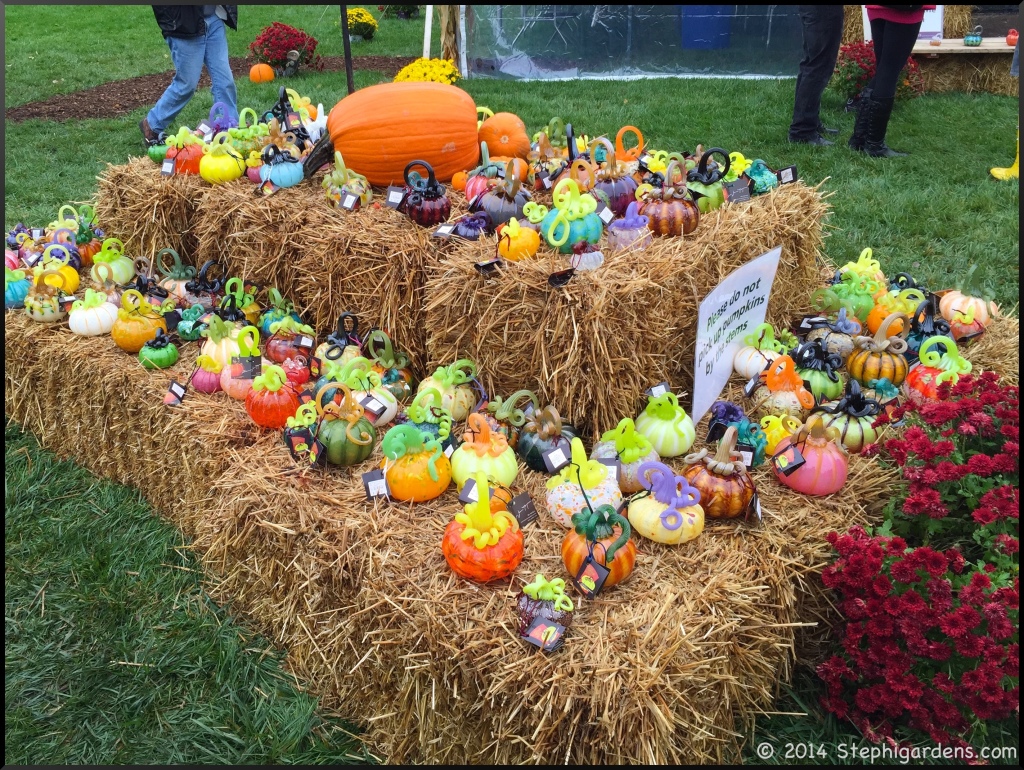 glass pumpkin