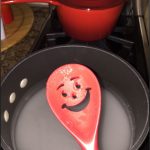 I've had this spoon forever, seems appropriate when making hummingbird nectar :)